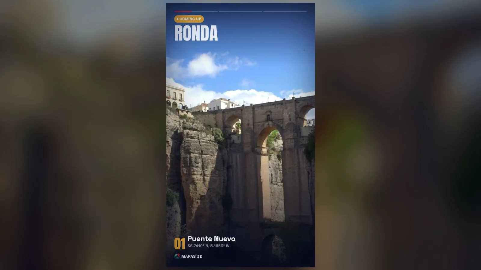 Ronda in 3D: The Bridge Across a 100-Metre Gorge