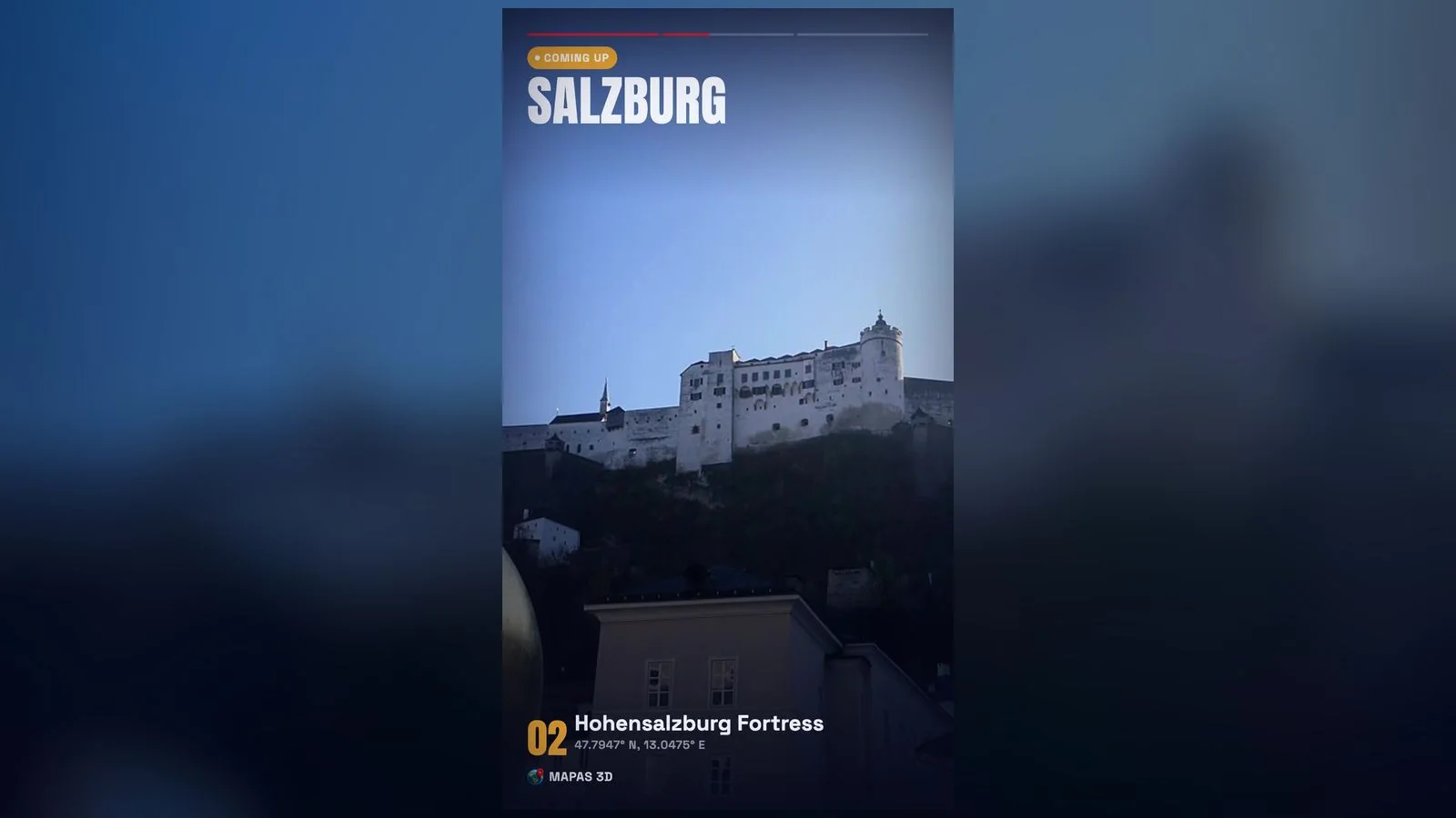Salzburg in 3D: The Fortress Above Mozart's Town