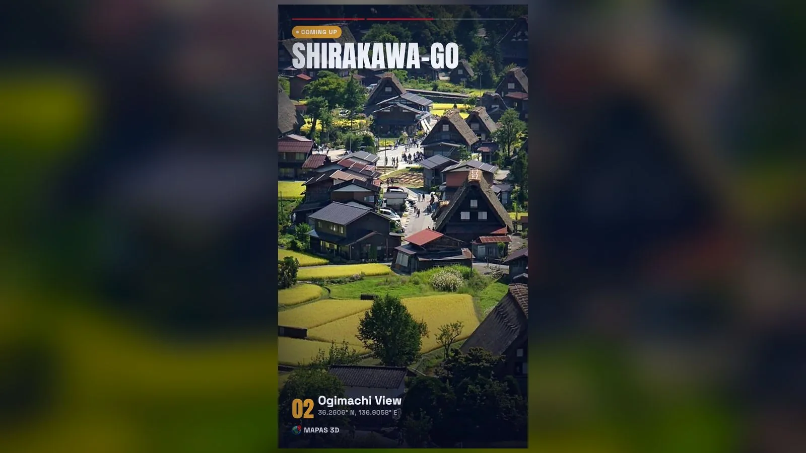 Shirakawa-go in 3D: Roofs Built to Shed Metres of Snow