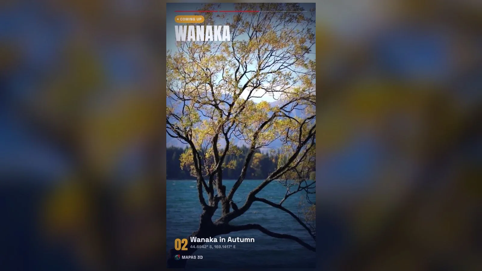 Wanaka in 3D: Finding the Lone Willow in the Lake